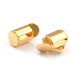 304 Stainless Steel Slide On End Clasp Tubes&nbsp;X-STAS-C044-09G