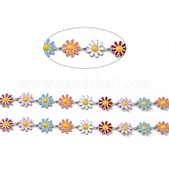 304 Stainless Steel Flower Link Chains&nbsp;CHS-C004-03P