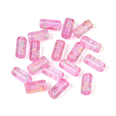 Picasso Transparent Glass Bugle Beads&nbsp;SEED-N010-02A-1