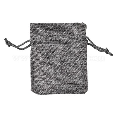 Burlap Packing Pouches Drawstring Bags&nbsp;ABAG-Q050-7x9-04-1