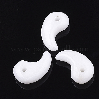 Natural White Jade Pendants&nbsp;G-S294-07A-1