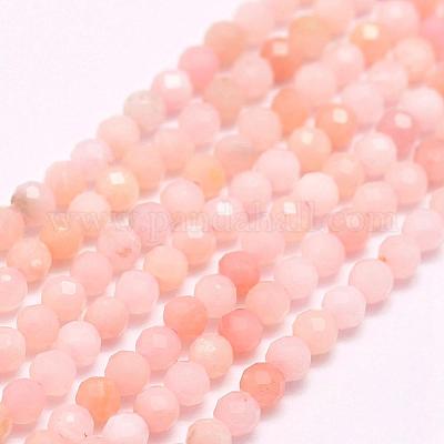 Natural Pink Opal Beads Strands&nbsp;G-F509-05-4mm-1
