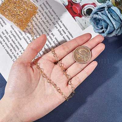 Handmade Brass Link Chains&nbsp;CHC-F010-01-G-A-1