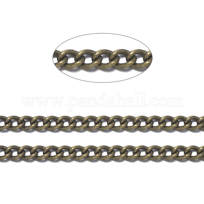 Brass Twisted Chains&nbsp;CHC-S096-AB-NF-1-1