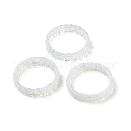 Opalite Stretch Bracelets BJEW-F406-B22-1