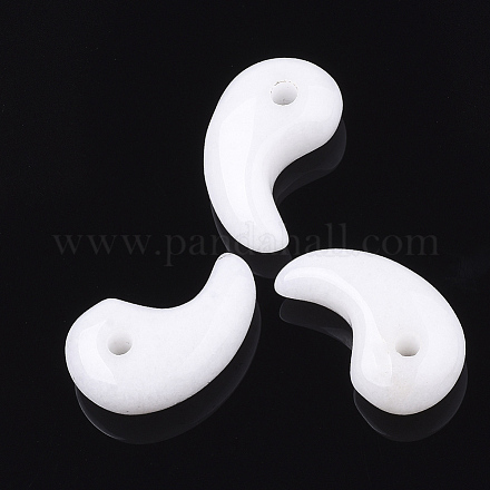 Natural White Jade Pendants G-S294-07A-1