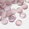 Cat Eye Cabochons, Half Round, Thistle, 8x3mm