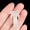 Natural Quartz Crystal Pendants, Coconut Tree, 28x18~22mm