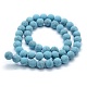 Synthetic Turquoise Beads Strands&nbsp;G-P387-01-8mm-2