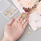 12Pcs Brass Stud Earring Findings&nbsp;KK-BC0008-34-3