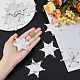 12Pcs Hexagram Plastic Cabochons&nbsp;AJEW-MA0001-18S-3