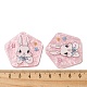 Opaque Acrylic Pendants&nbsp;BACR-D002-03-3