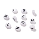 520Pcs Alphabet Acrylic Beads&nbsp;MACR-XCP0001-10-3