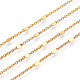 Brass Flat Round Link Chains&nbsp;CHC-TAC0009-03G-3