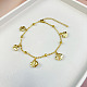 Stainless Steel Ocean Aniamls Charm Anklets&nbsp;WGE5C5C-03-1