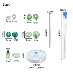 DIY Green Series Jewelry Making Kits&nbsp;DIY-YW0003-05C