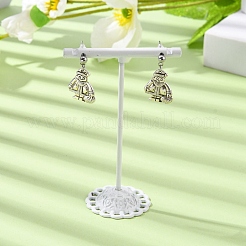 Non-Tarnish 304 Stainless Steel Stud Earring Findings&nbsp;STAS-E026-3