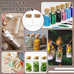 Glass Wishing Bottles for Bead Containers&nbsp;AJEW-WH0871-38C
