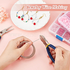 Twisted Round Bare Copper Wire&nbsp;CWIR-WH0009-04C