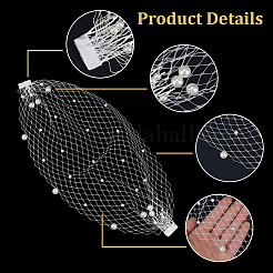 Polyester Fascinator Mesh Face Veil&nbsp;AJEW-CY0002-99