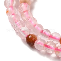 Natural Cherry Blossom Agate Beads Strands&nbsp;G-B090-A15-02