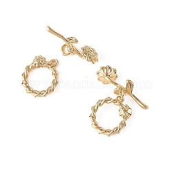 SHEGRACE Brass Toggle Clasps&nbsp;XGRQ5S543-850-G