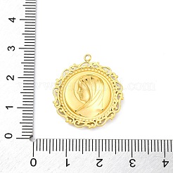 304 Stainless Steel Pendants&nbsp;STAS-S163-06B-G