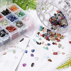 Natural Gemstone Chips Beads&nbsp;G-NB0001-53