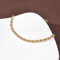 304 Stainless Steel Chain Bracelets&nbsp;BJEW-P376-03G