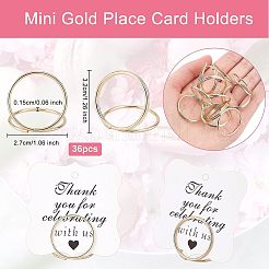 Spring Steel Wire Swirl Wire Clip&nbsp;DIY-WH0283-34