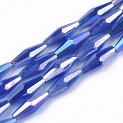 Electroplate Glass Beads Strands&nbsp;EGLA-S194-03A