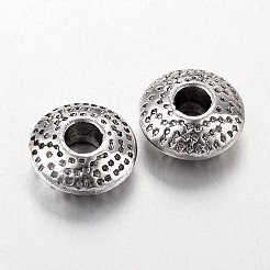 Tibetan Style Alloy Spacer Beads&nbsp;LS-TIBEB-R011-AS-LF