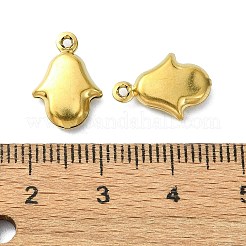 Ion Plating(IP) 304 Stainless Steel Charms&nbsp;STAS-L024-014G