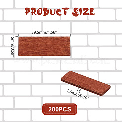 200Pcs Aspen Wood Floor&nbsp;DIY-GA0006-91A