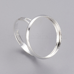 Adjustable Brass Pad Ring Bases&nbsp;KK-B021-S