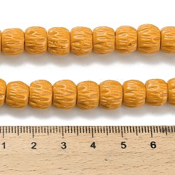 Synthetic Coral Dyed Carved Beads&nbsp;BSHE-H114-01D