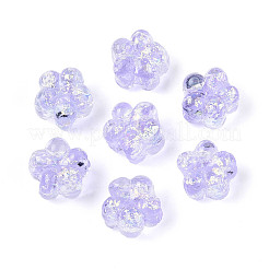 Handmade Foil Lampwork Beads Strands&nbsp;FOIL-T008-06F