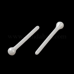 Hypoallergenic Bioceramics Zirconia Ceramic Ball Stud Earrings&nbsp;EJEW-F340-02A