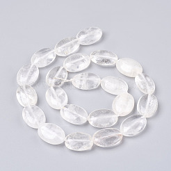 Natural Quartz Crystal Bead Strands&nbsp;G-O162-22-13x18mm