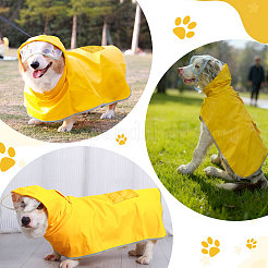 PU Pet Raincoat&nbsp;AJEW-WH0596-799