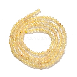 Heated Natural Citrine Beads Strands&nbsp;X-G-Z074-A03-01