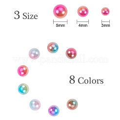 Imitation Pearl Acrylic Cabochons&nbsp;OACR-PH0001-09