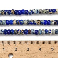 Dyed Natural Imperial Jasper Beads Strands&nbsp;G-P600-A01-01B