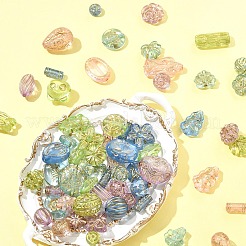 100G Transparent Acrylic Beads&nbsp;OACR-FS0002-01