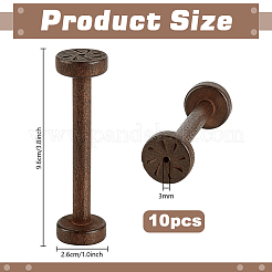Wooden Bobbins&nbsp;AJEW-WH0031-47B