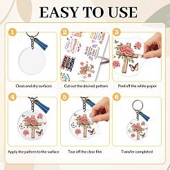 DIY Keychain Making Kits&nbsp;DIY-GO0002-57