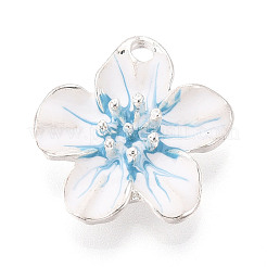 Rack Plating Alloy Enamel Pendants&nbsp;ENAM-T091-49M-P