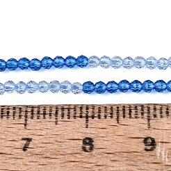 Transparent Glass Beads Strands&nbsp;GLAA-N074-01A-12