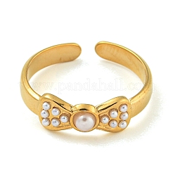 Ion Plating(IP) 304 Stainless Steel Cuff Open Rings&nbsp;RJEW-K283-09G