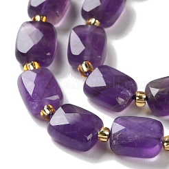 Natural Amethyst Beads Strands&nbsp;G-H061-A13-01
